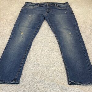 Tc AND CO Men's Blue Jeans SLIM FIT 36/32 see measurements